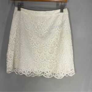 New Hollister Mini Lace Skirt Women size 1